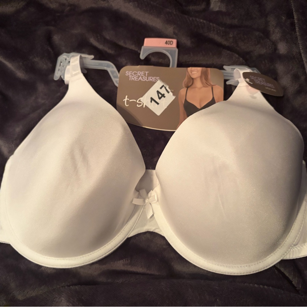 Secret Treasures Elegant White Bra